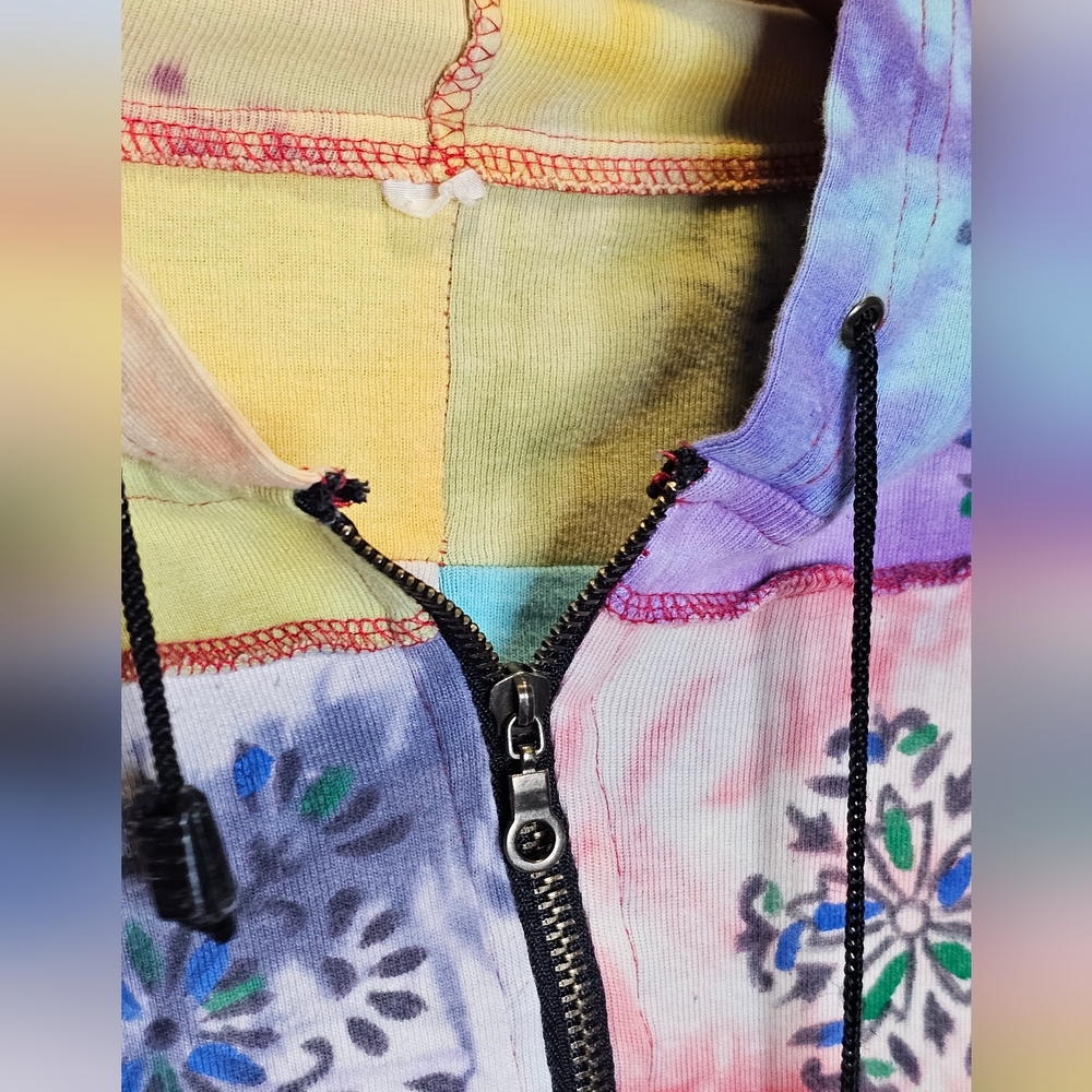 Vintage Rising International Patchwork Hippie Yog… - image 7